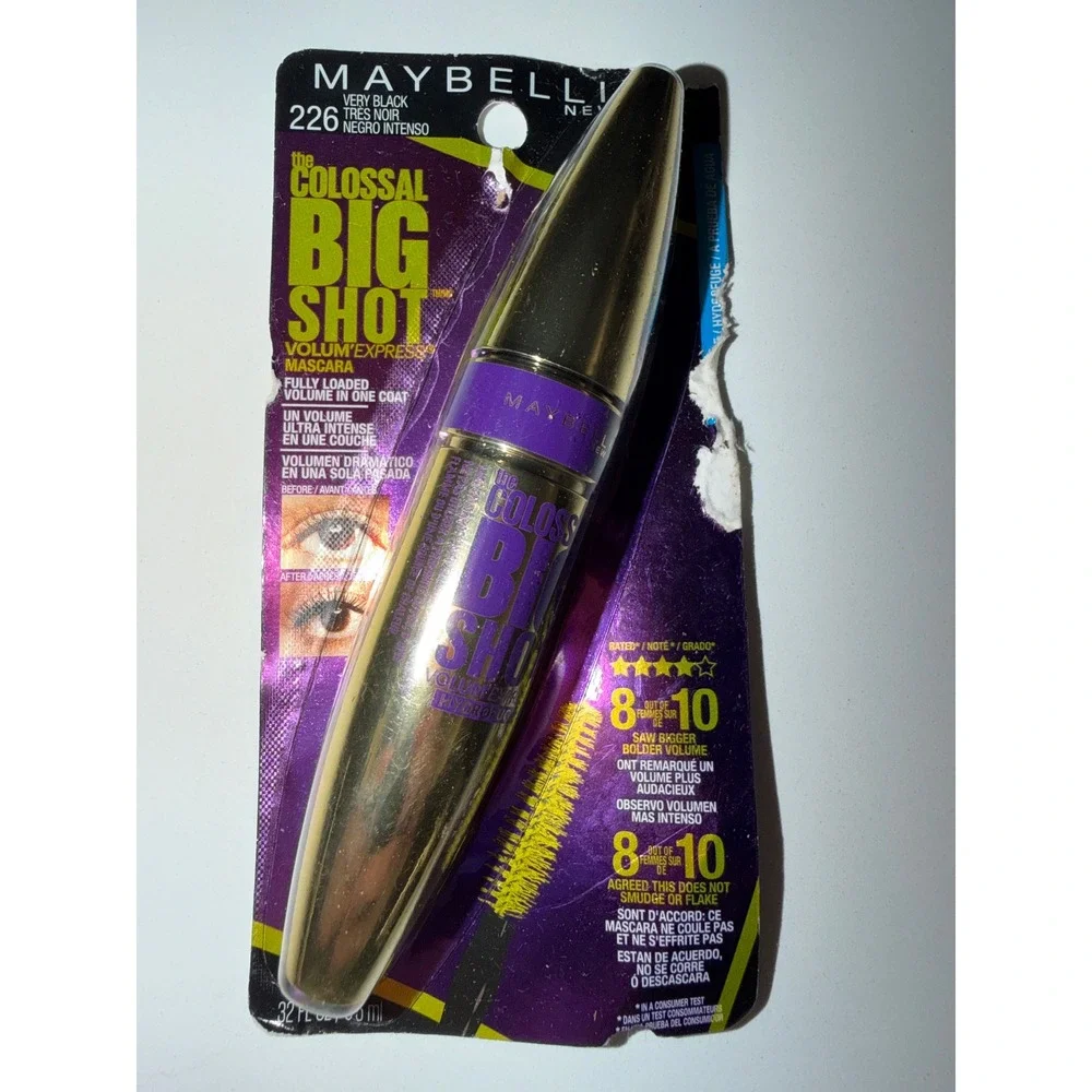 Maybelline The Colossal Big Shot Waterproof Mascara 226 Very Black 0.32 fl oz